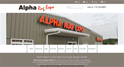 Desktop Screenshot of alpharug.com